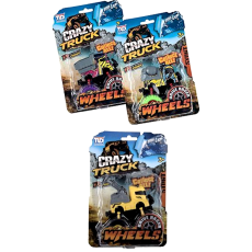 Friction Monster Construction Jeep 10cm